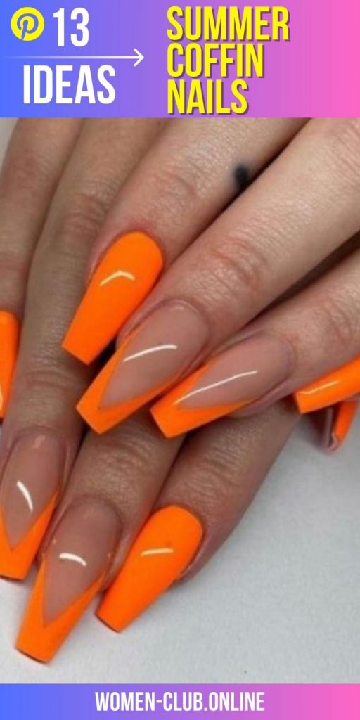 Summer Coffin Nails 2023 13 Ideas: A Guide to the Hottest Nail Trends