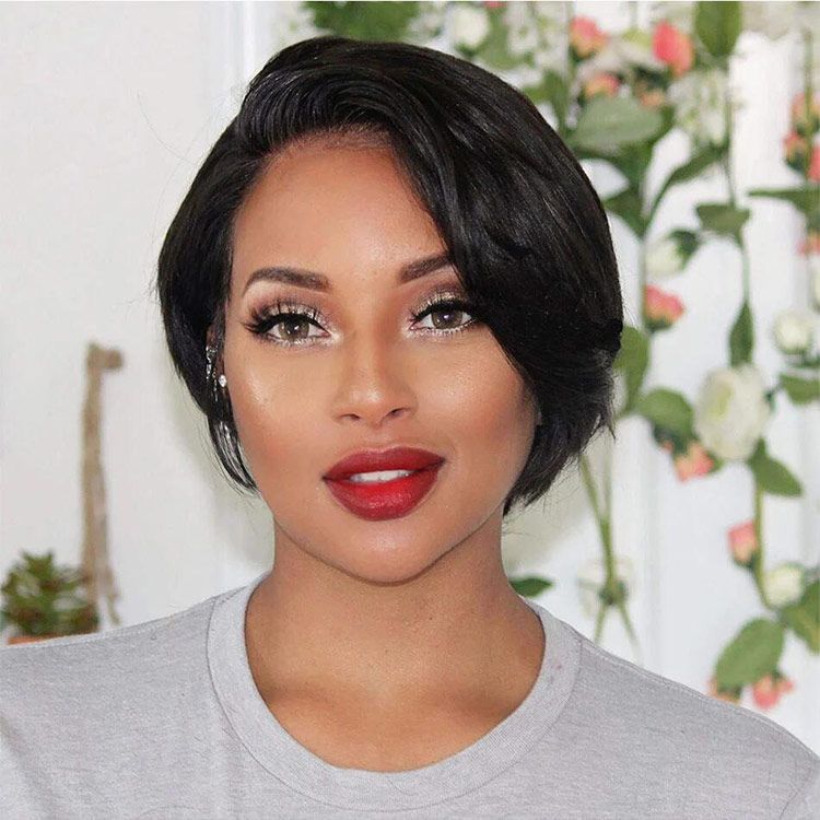 Bold and Beautiful: Short Pixie Bob for Black Women Styles