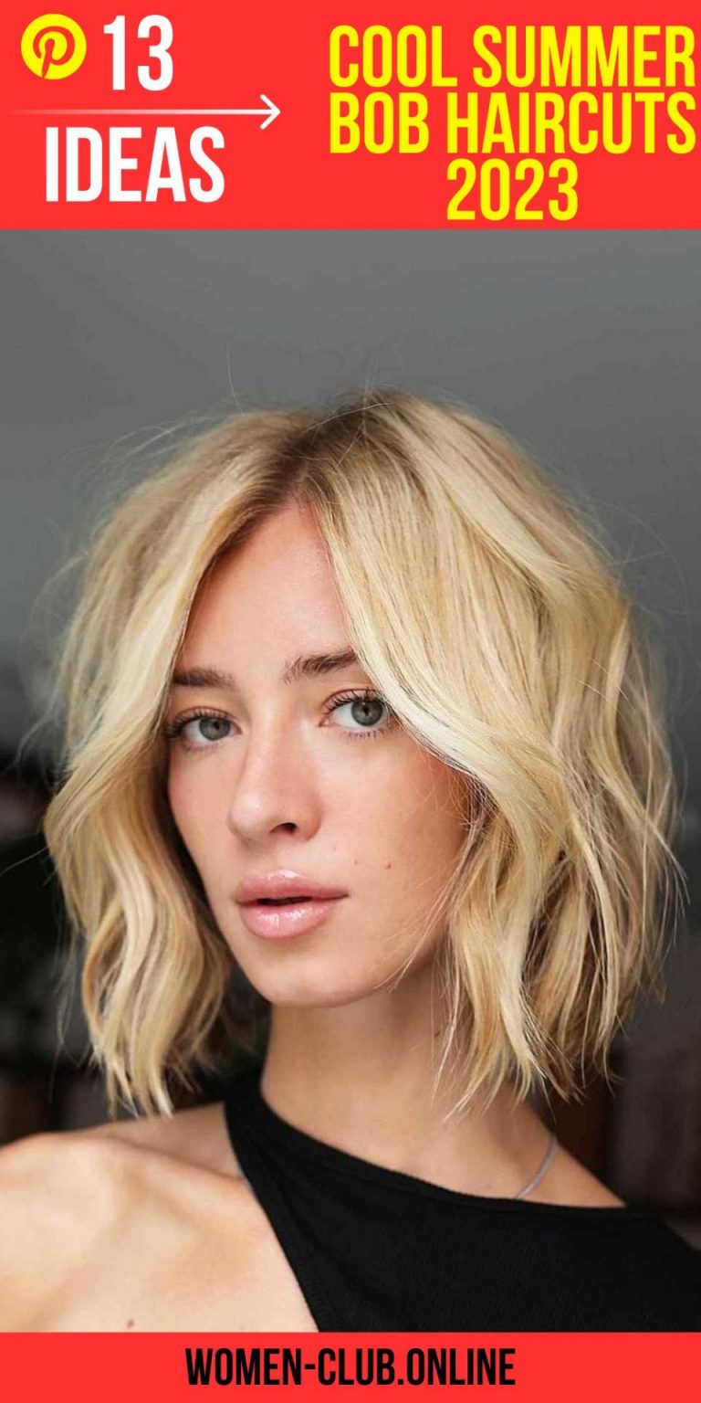 Cool Summer Bob Haircuts 2023: Choppy, Shaggy & Textured Styles to Try ...
