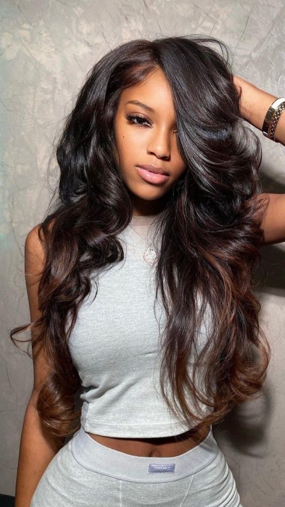 Versatile and Chic: Long Weave Hairstyles for Black Women with a Natural Look