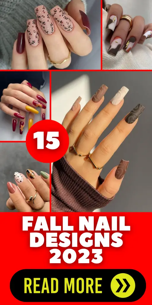 Stay Trendy this Autumn: 2023 Fall Nail Designs for Short and Long ...