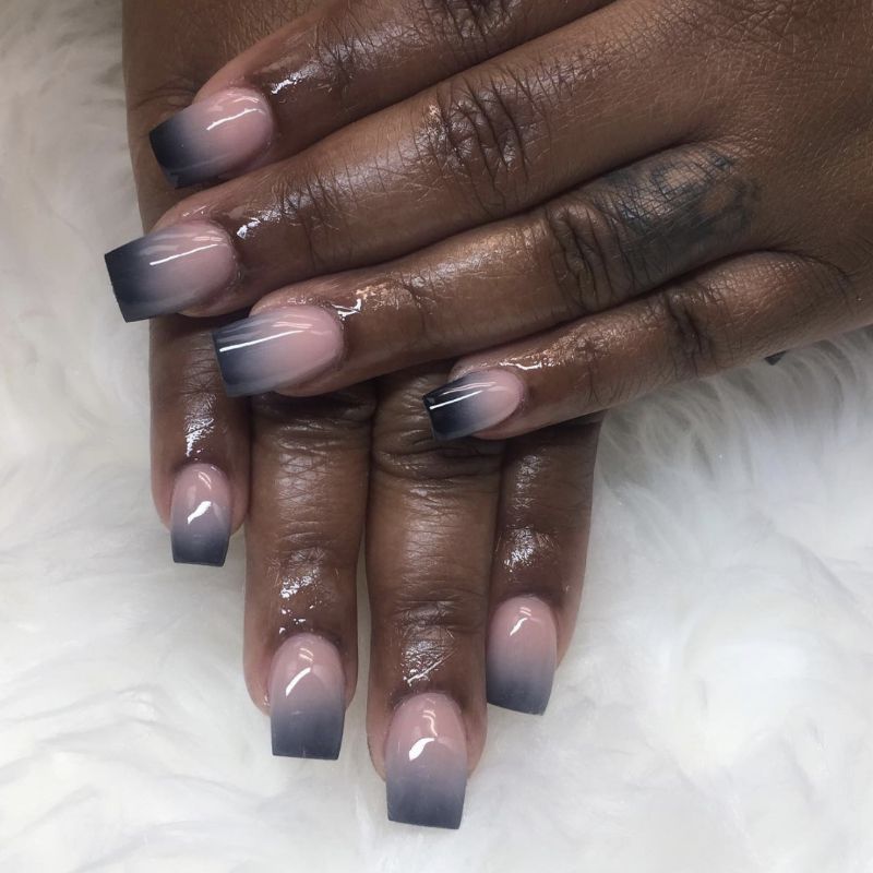 Gorgeous Ombre Nail Designs: A Detailed Look for Individuals with Dark Skin