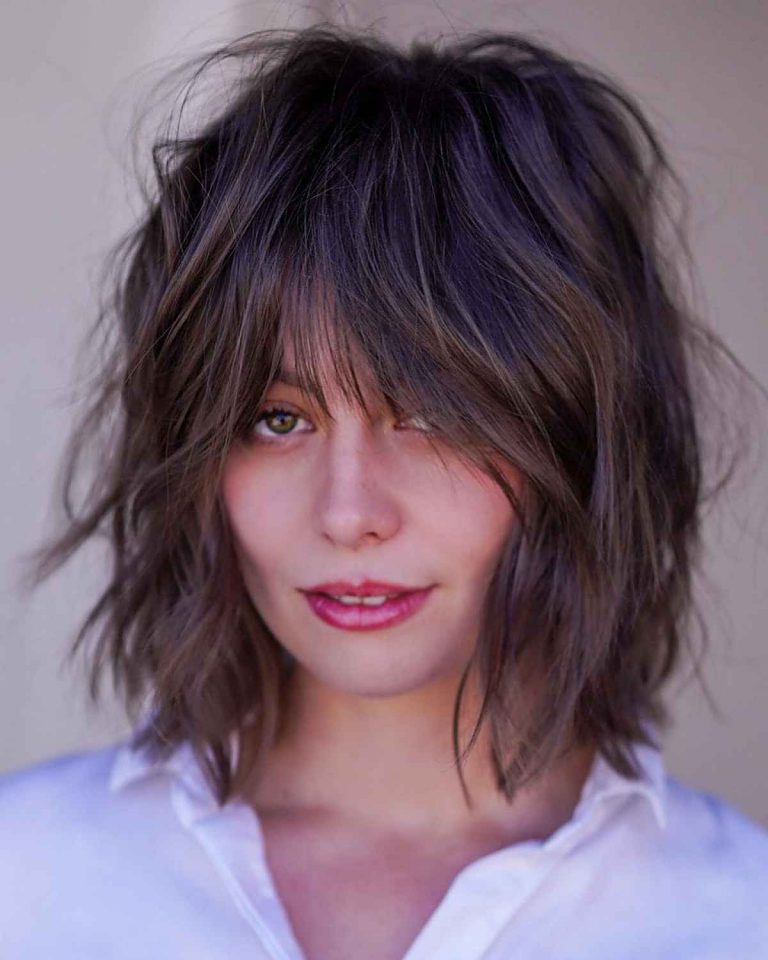 Fall Hairstyles with Bangs 2023 20 Ideas - women-club.online