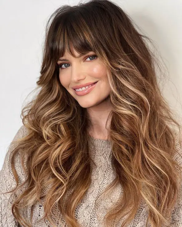 Fall Hairstyles with Bangs 2023 20 Ideas - women-club.online