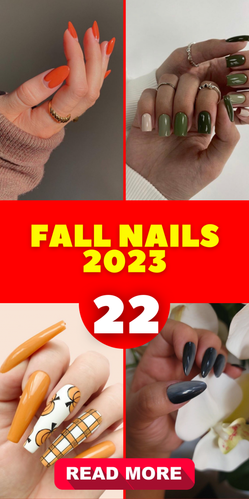 Unleashing Autumn Vibes: Discover Top Trending Fall Nail Designs and Colors for 2023