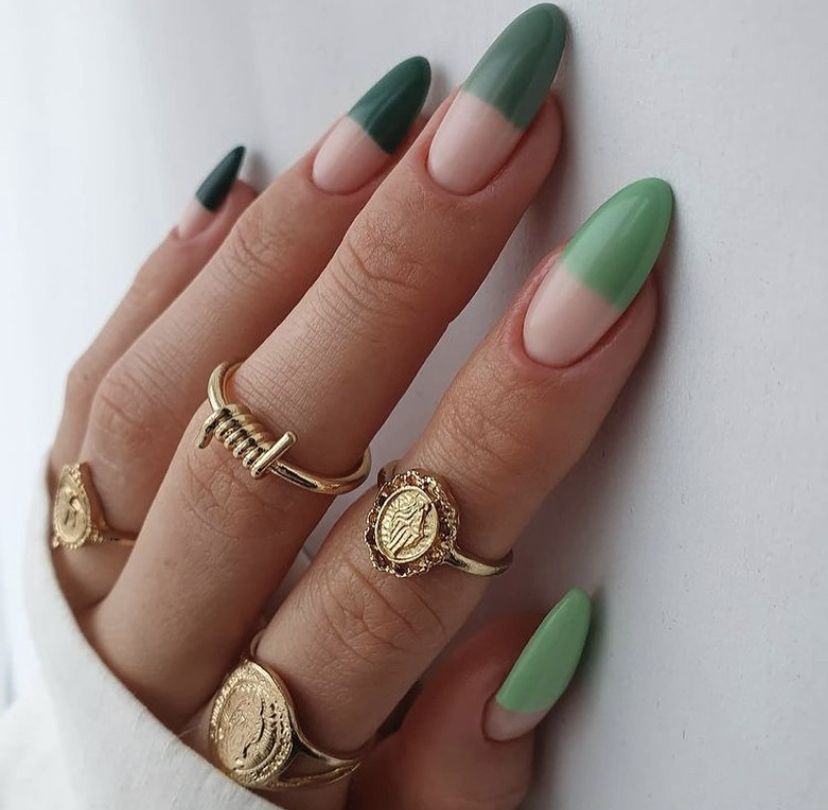 Green Fall Nail 2023 16 Ideas: Embrace Nature's Colors in Your Nail Art