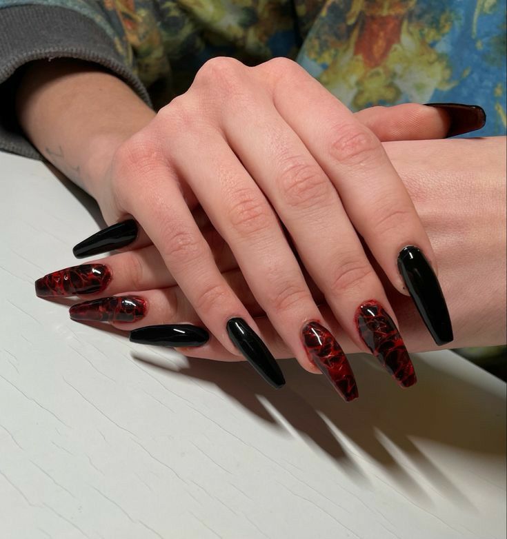 Long Fall Nails 2023 15 Ideas: Embrace the Season with Stunning Nail Designs