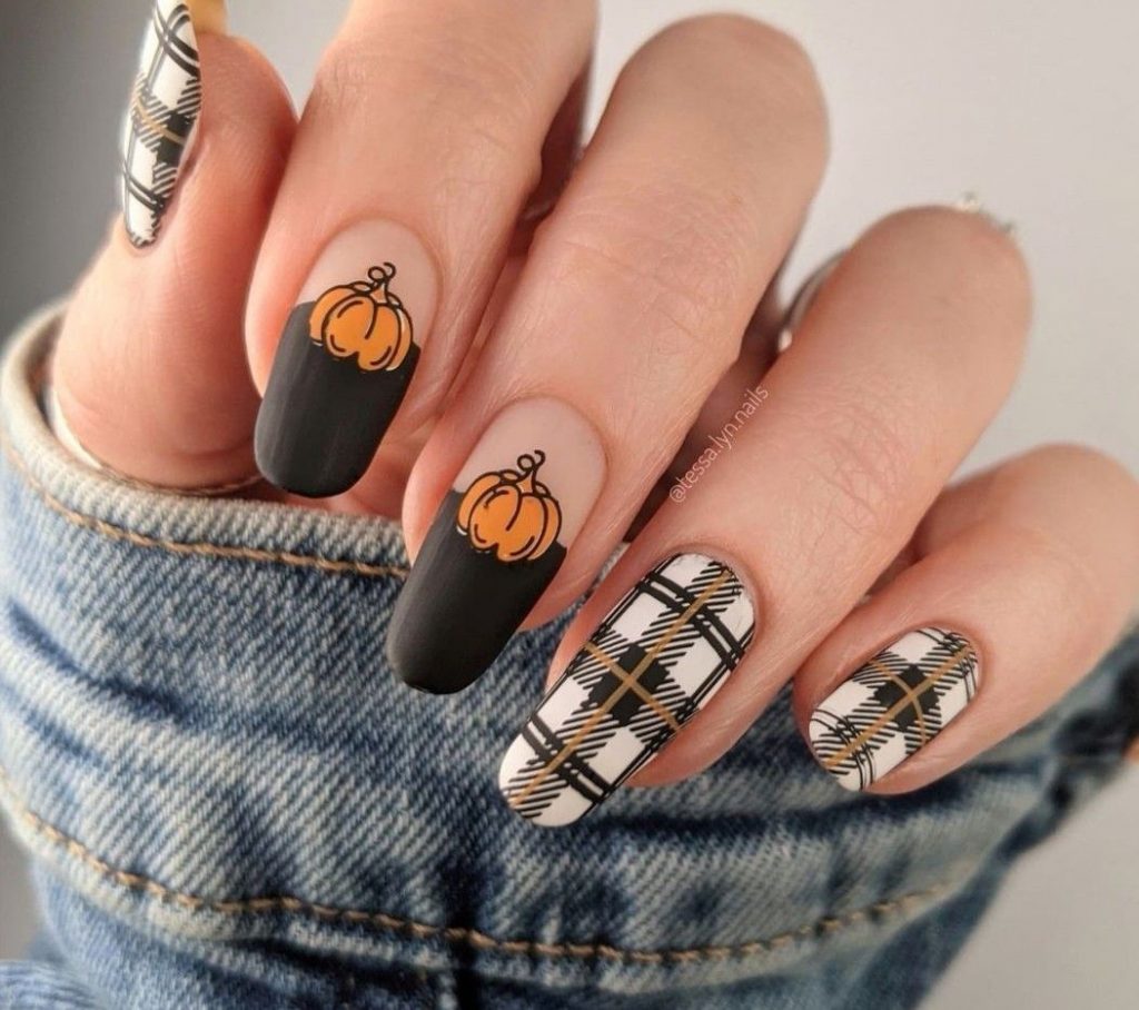 Fall Dip Nails 2023 15 nápadů: Přijměte sezónu s úžasným designem nehtů