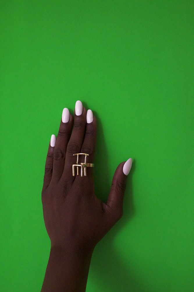 Elevating Elegance: Milky White Nails on Dark Skin - A Fresh Take on Classic Chic