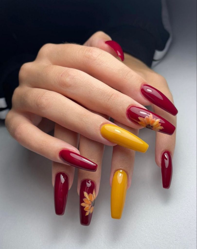 Stay Trendy this Autumn: 2023 Fall Nail Designs for Short and Long Square Nails