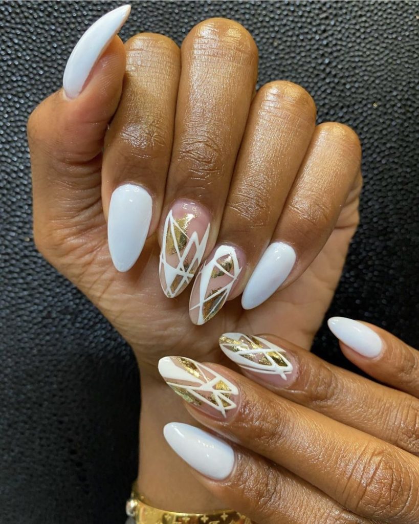 Classy & Stylish: How to Flaunt Pink Almond Nails on Dark Skin