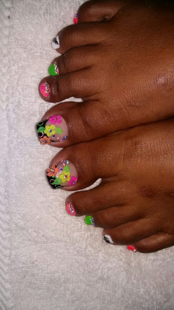 Fall Color Toe Nails Black Women 2023 15 Ideas