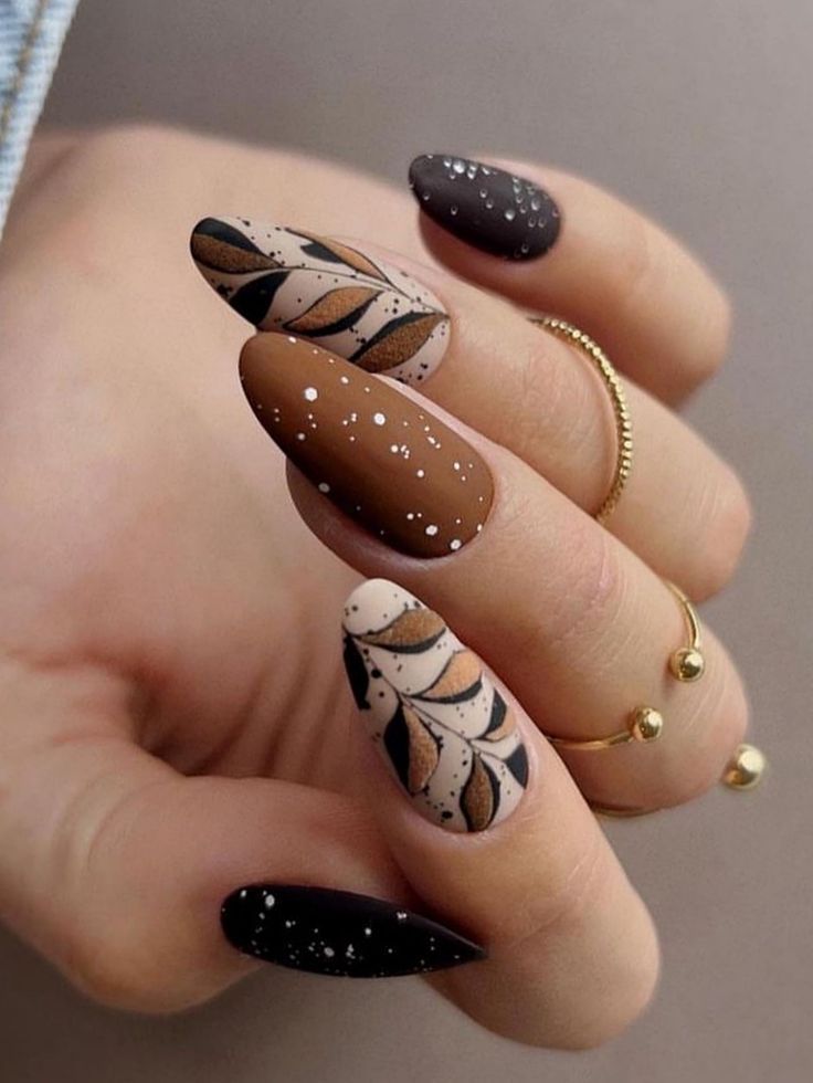 Fall Nail Extensions 2023 19 Ideas: Embrace the Season with Stylish Nail Designs