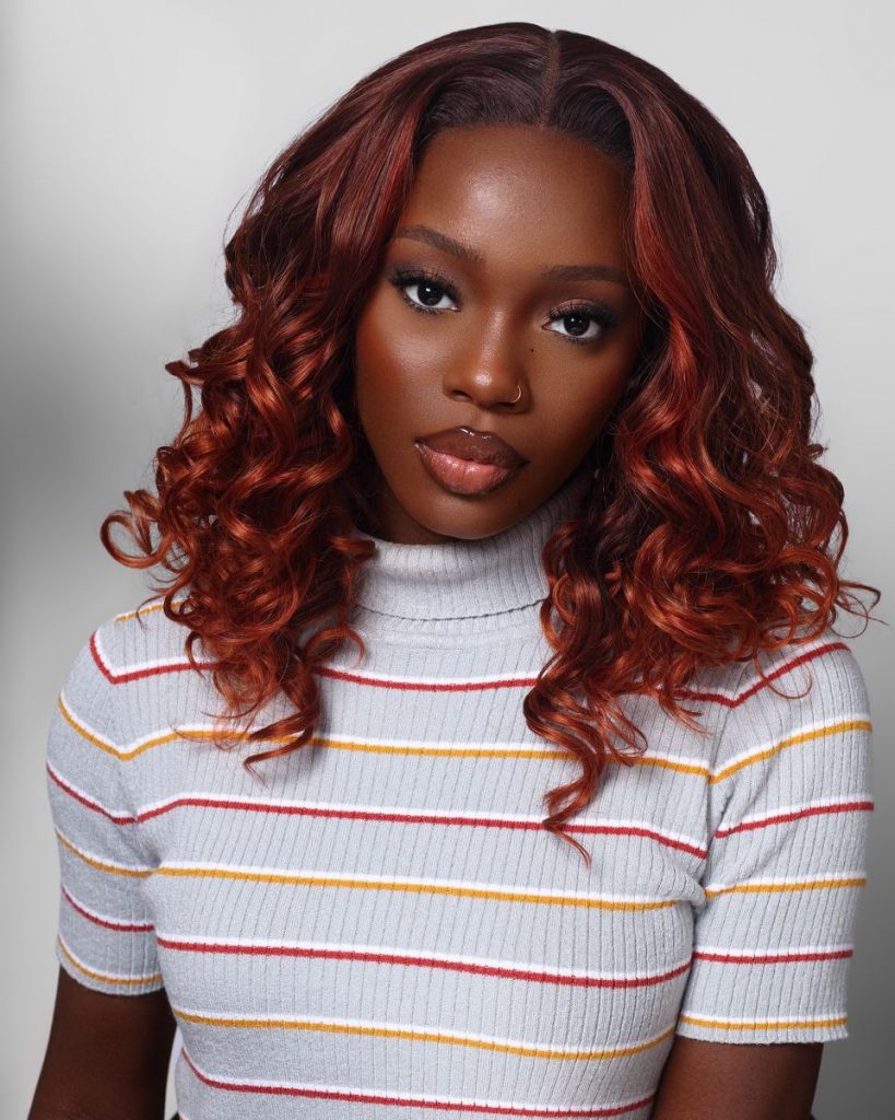 Ombre Hair Color on Dark Skin Women 18 Ideas