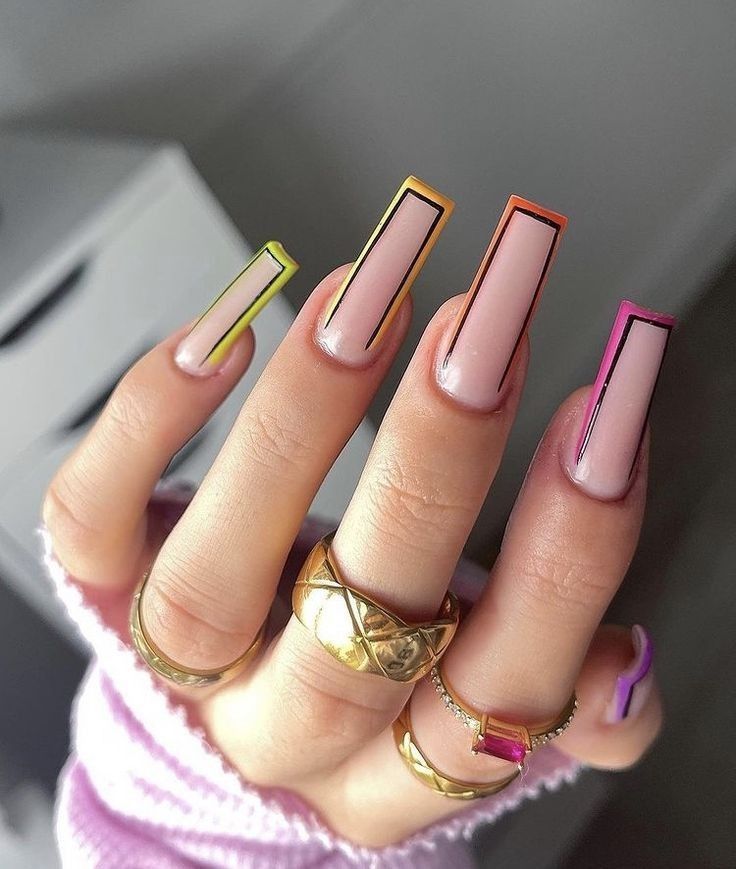Square Nails Fall 2023 17 Ideas: Embrace the Trendy and Edgy Look!