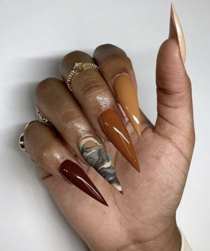 Fall Nail Colors for Black Women Inspiring 17 Ideas for 2023 Fall