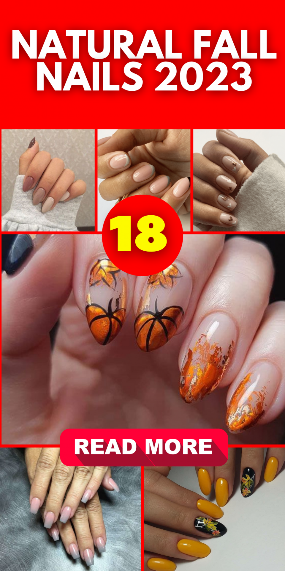 Natural Fall Nails 18 Ideas 2023: Embrace the Beauty of Autumn on Your ...