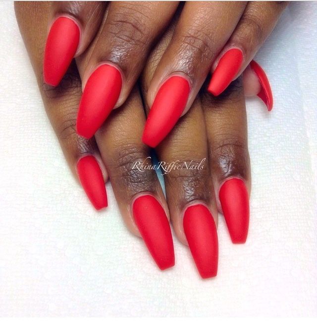 Matte Nails for Dark Skin: 15 Ideas to Enhance Your Style - women-club ...