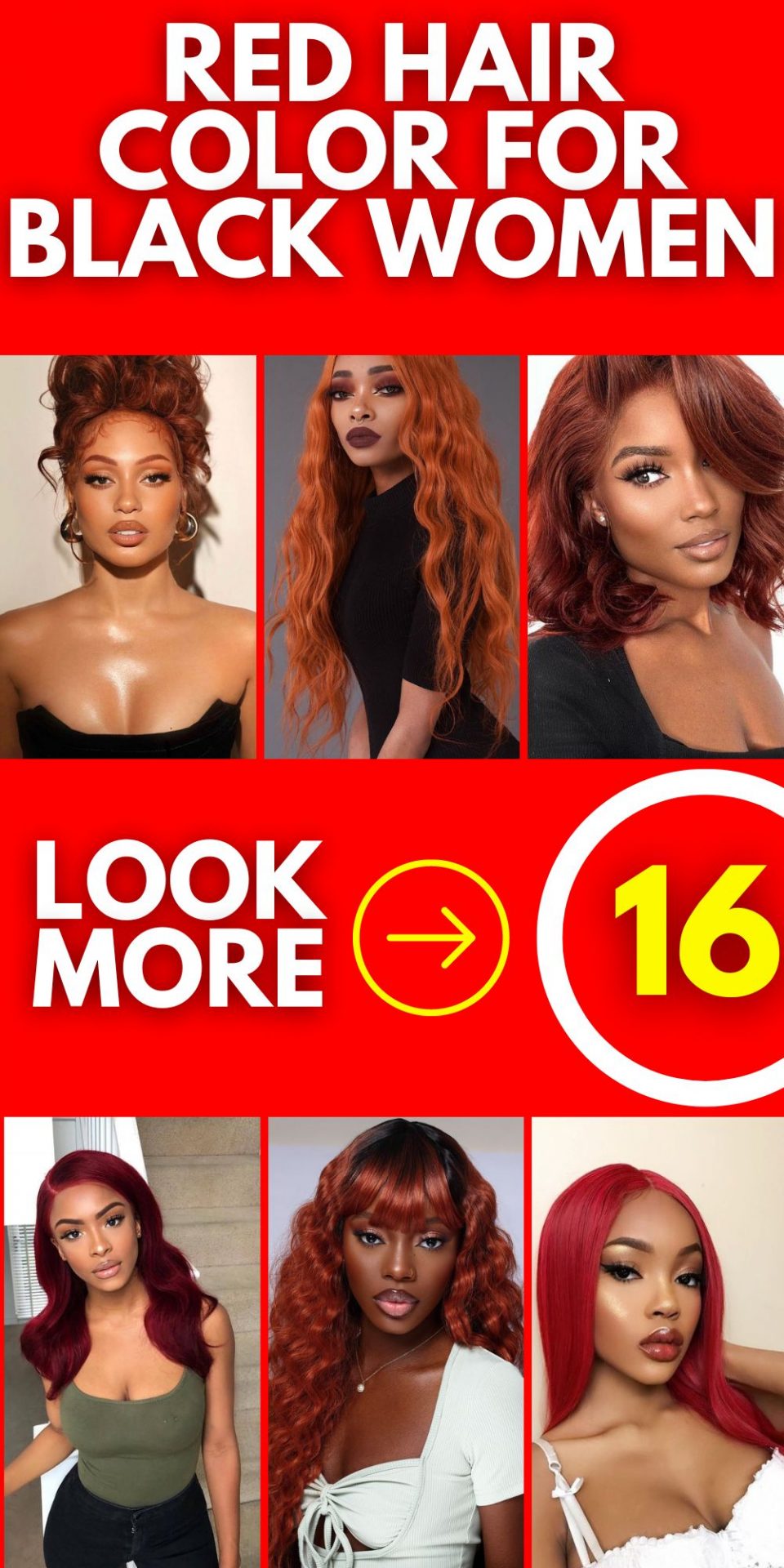 Red Hair Color 16 Ideas for Black Women: Enhancing Your Unique Beauty ...