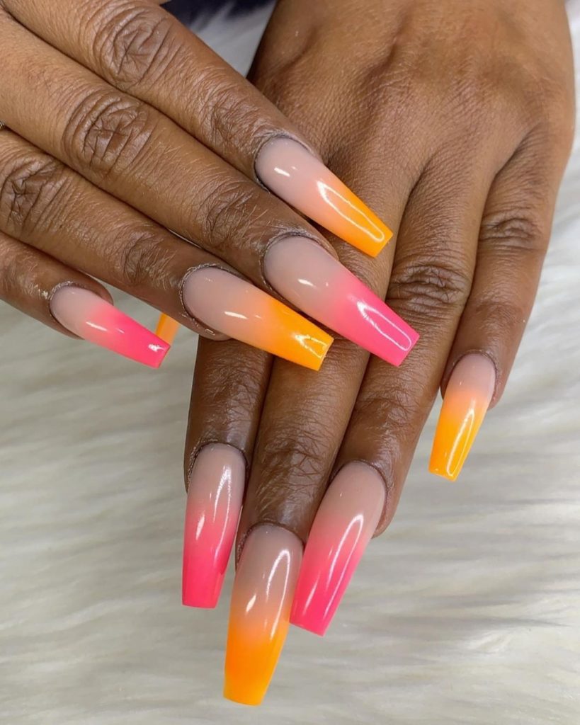 Gorgeous Ombre Nail Designs: A Detailed Look for Individuals with Dark Skin