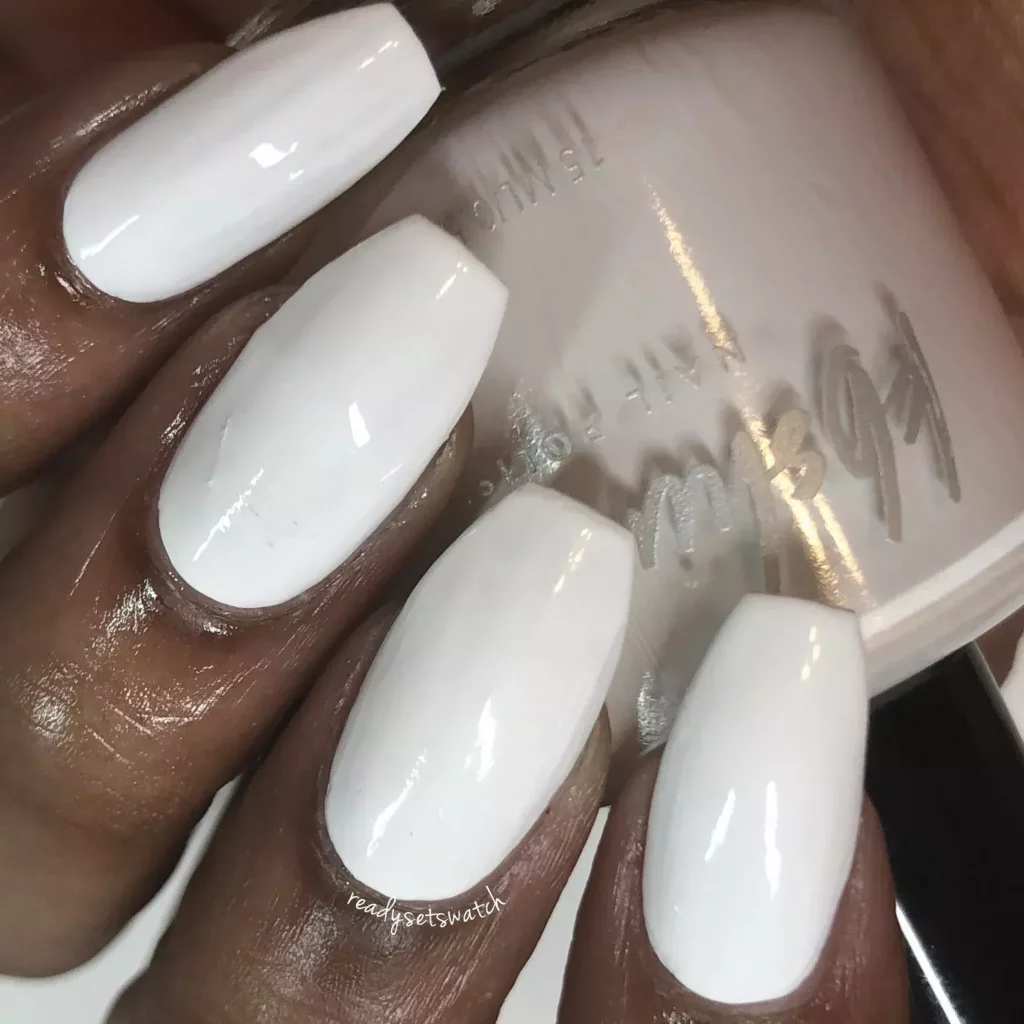 Elevating Elegance: Milky White Nails on Dark Skin - A Fresh Take on Classic Chic