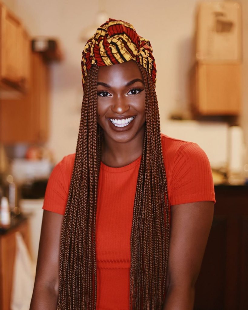 Box Braids for Dark Skin Women: 18 Ideas and Inspiration