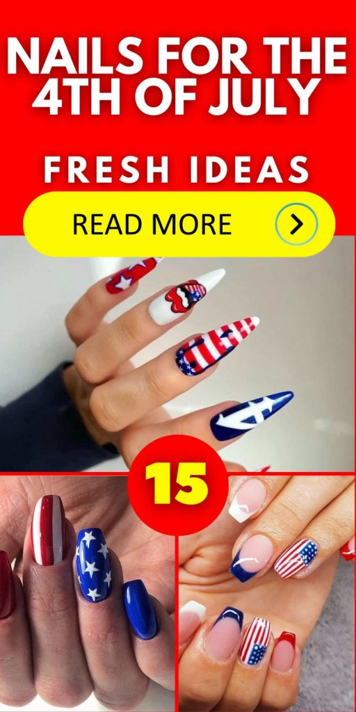 Nail 15 Ideas: 4th of July Celebrations