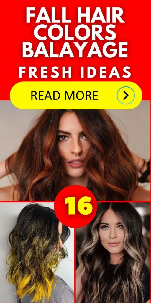 Fall Hair Colors Balayage 16 Ideas: Embrace the Season with Stunning Hair Transformations