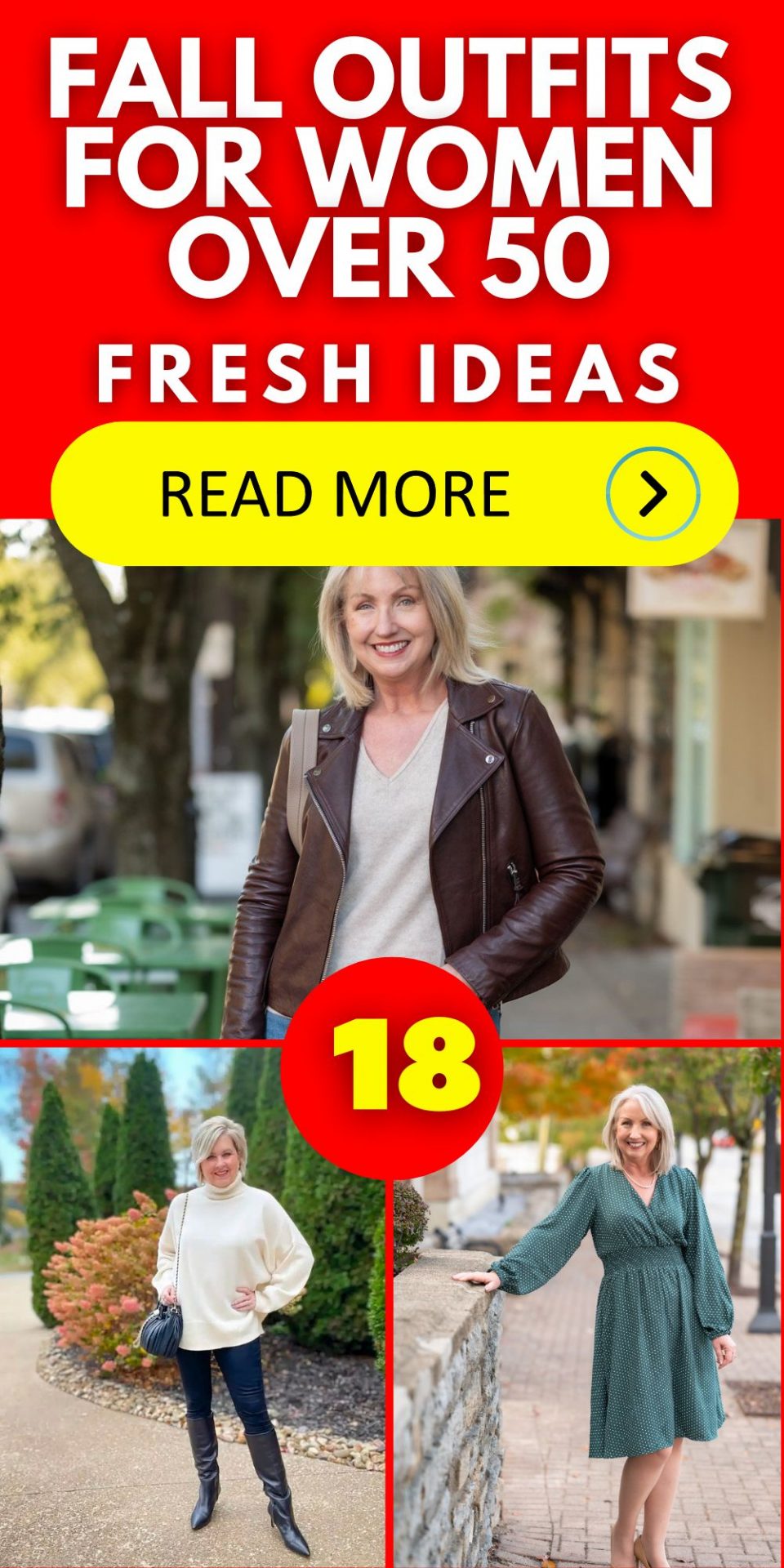 Fall Outfits for Women Over 50: Timeless Fashion 18 Ideas for 2023