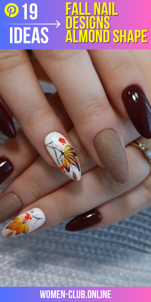 Fall Nail Designs Almond Shape 2023 19 Ideas: Stylish Trends for the Season
