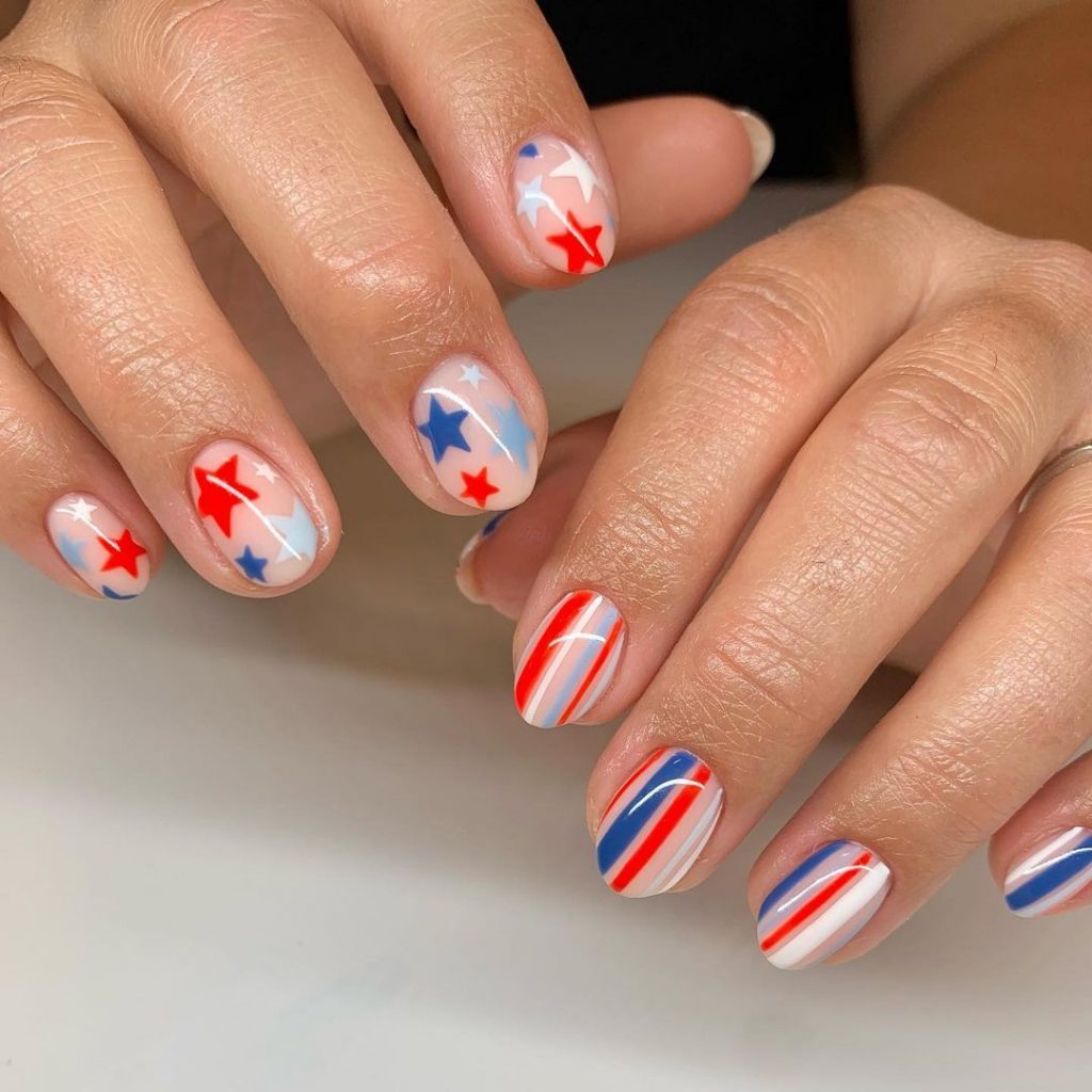 Nail 15 Ideas: 4th of July Celebrations