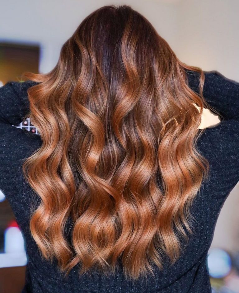 Picture of Fall Hair Color Ombre 22 Ideas - Fall Update Ideas 2025