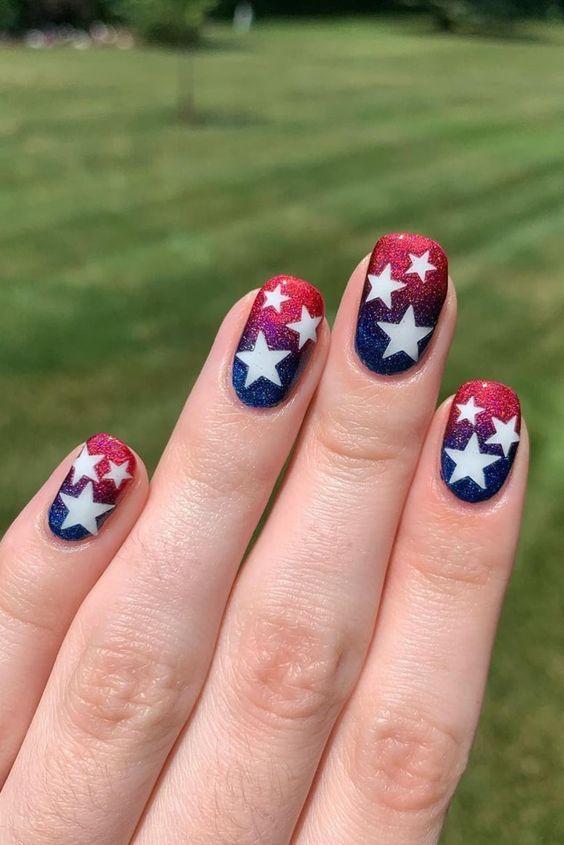 Nail 15 Ideas: 4th of July Celebrations