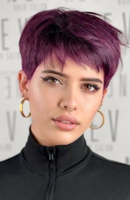 Podzimní barvy na vlasy Pixie Cut 18 nápadů: Přijměte sezónu stylově