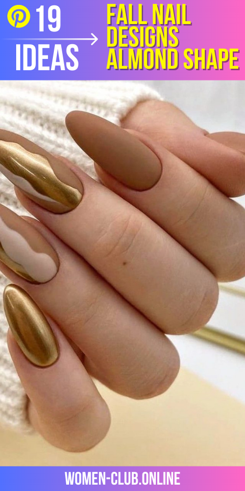 Fall Nail Designs Almond Shape 2023 19 Ideas: Stylish Trends for the Season