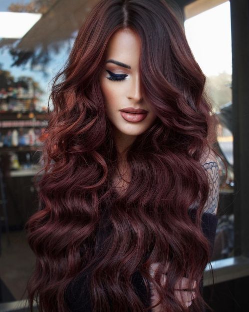 Long Fall Hair Color 18 Ideas: Embrace the Season with Gorgeous Hair Transformations