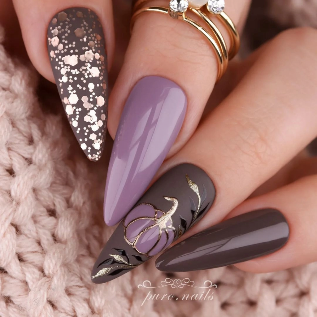 Almond Nail Fall 20 Ideas: Embrace the Season with Stunning Nail Designs