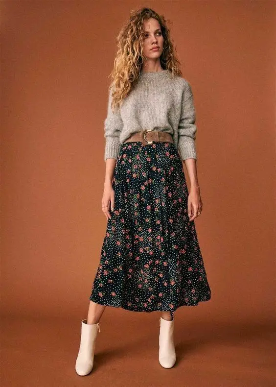 Fall Skirt Outfits 2023 16 Ideas: Embrace the Season in Style