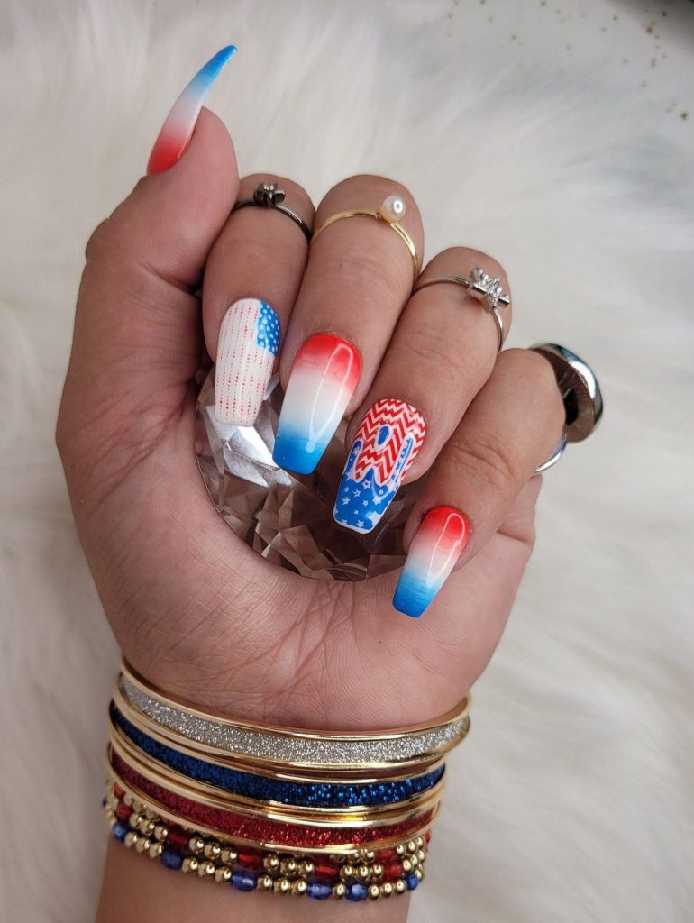 Nail 15 Ideas: 4th of July Celebrations