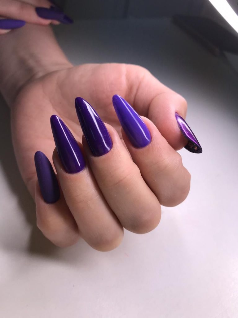 Fall Nail Colors: Captivating Purple 20 Ideas to Elevate Your Style