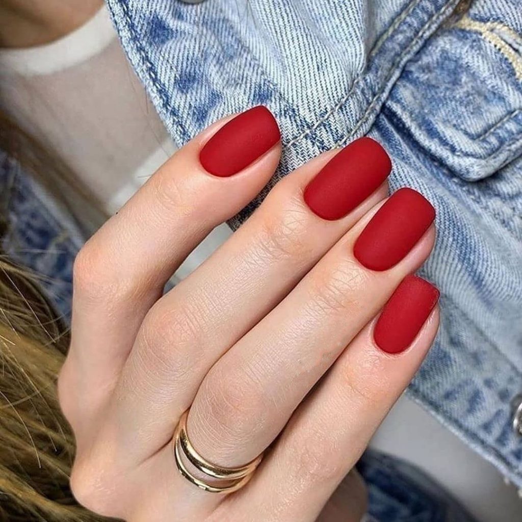 Red Nails Acrylic 15 Ideas: A Stunning Statement of Elegance