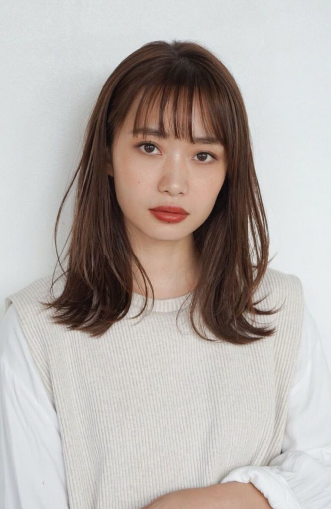 Korean Haircut 18 Ideas for Women with Bangs: Elevate Your Style Game