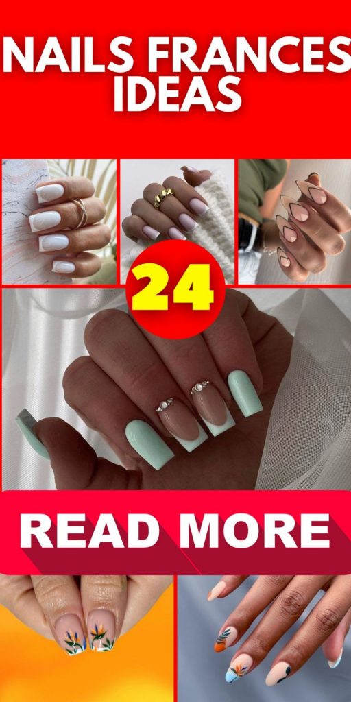 Nails Frances 24 nápadů: Zkoumání kreativních konceptů nail art