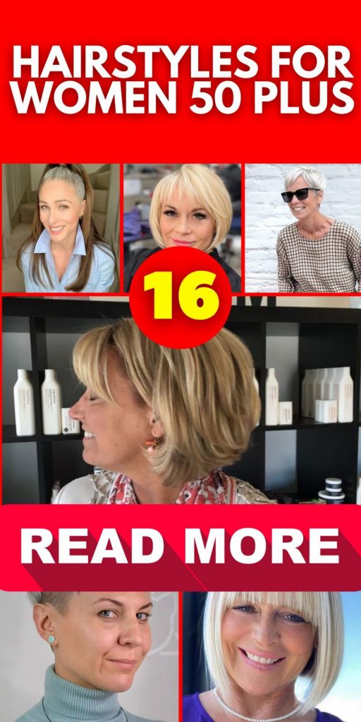 50 Plus Hairstyle 16 Ideas: Embrace Your Gorgeous Gray