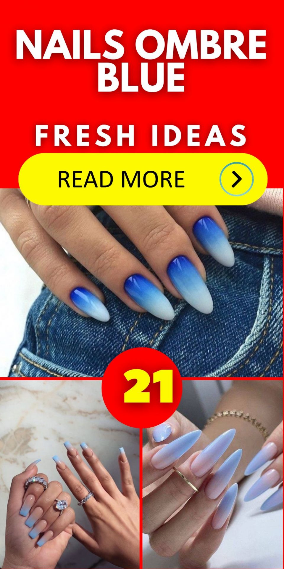 Nails Ombre Blue 21 Ideas Unleashing the Stunning Trend Fall Update