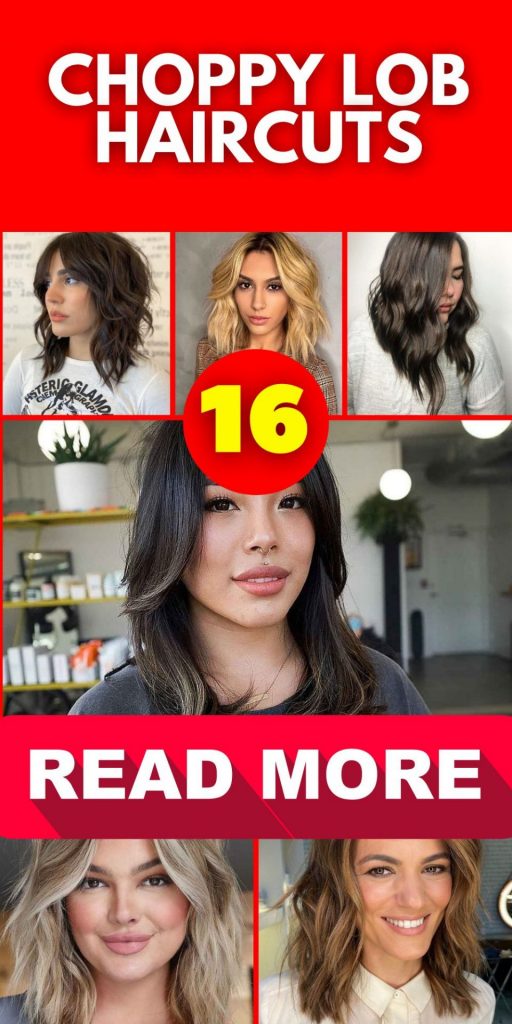 Choppy Lob Haircuts 16 Ideas: Embrace the Trendy and Playful Look