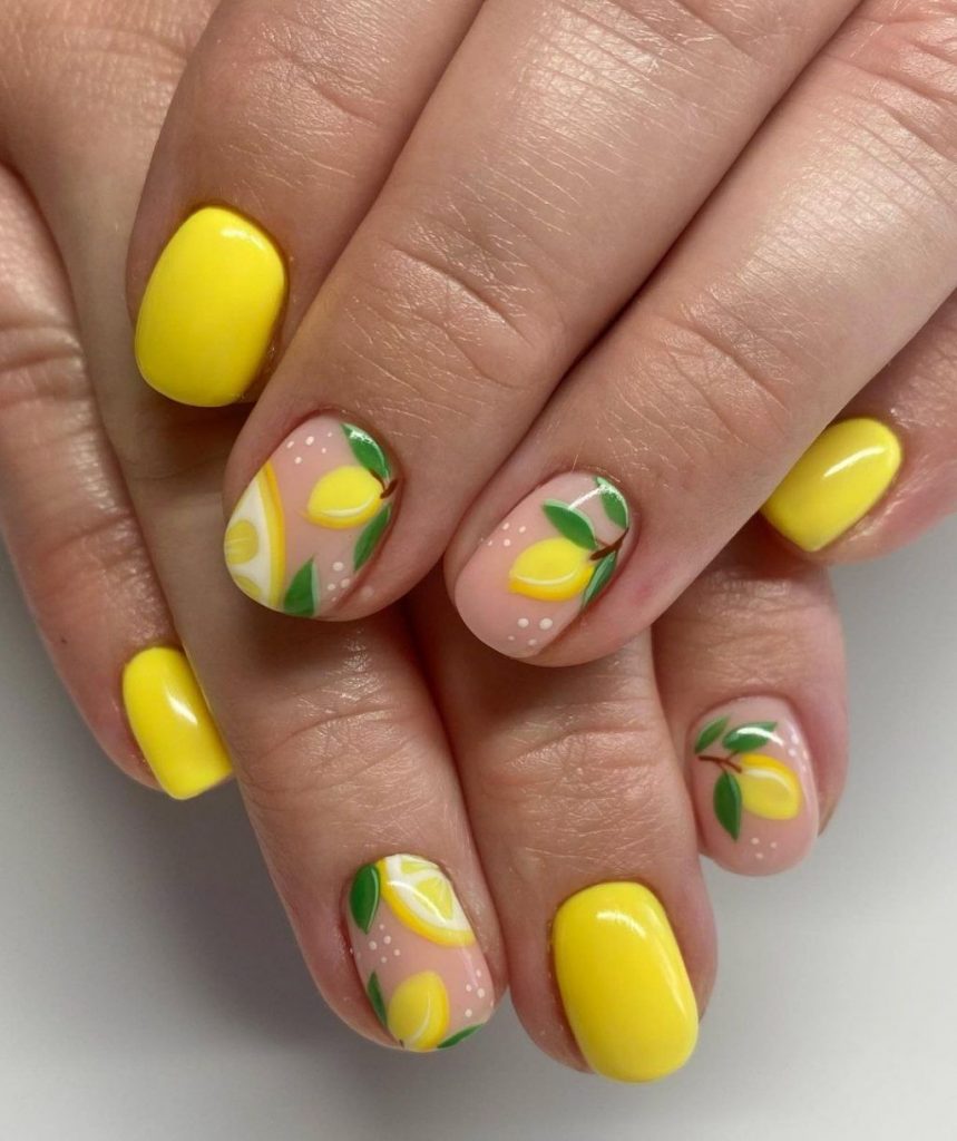 Trendy žluté nehty 20 nápadů: Obejme slunce se stylovým nail artem