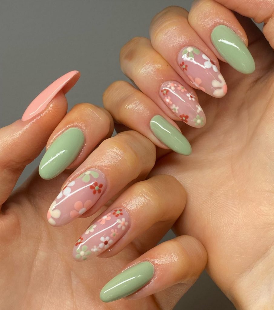 Pastel Green Nails 21 Ideas: Embrace the Subtle Elegance