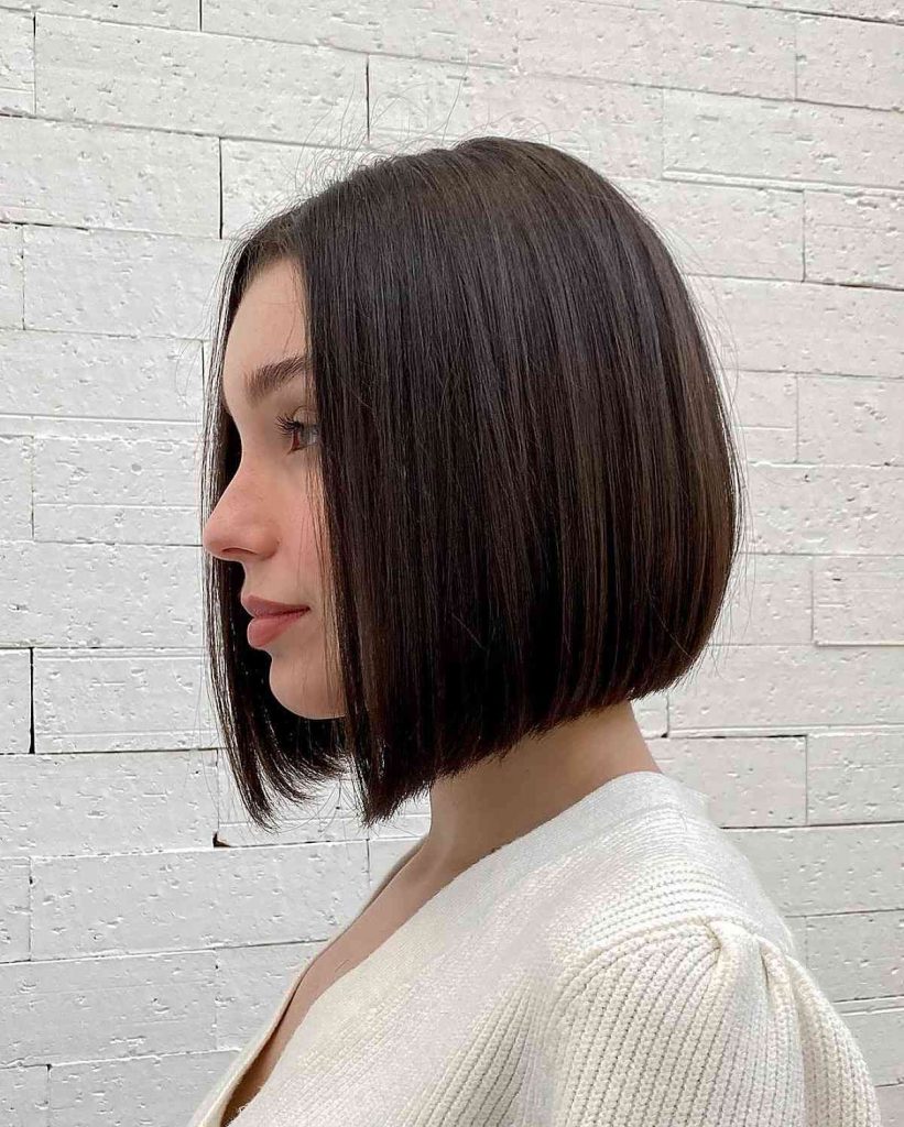 A Line Lob Haircut 16 nápadů: Přijměte trendy a elegantní vzhled