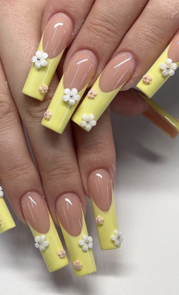 Trendy Yellow Nails 20 Ideas: Embrace the Sunshine with Stylish Nail Art